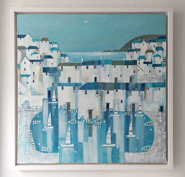 - Mixed Media on Canvas, Painting by Julie Adlard, measuring 100 x 100 cm (H x W) framed at 110 x 110 cm £2100
